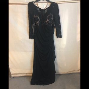 Evening Dress - Black Size 10